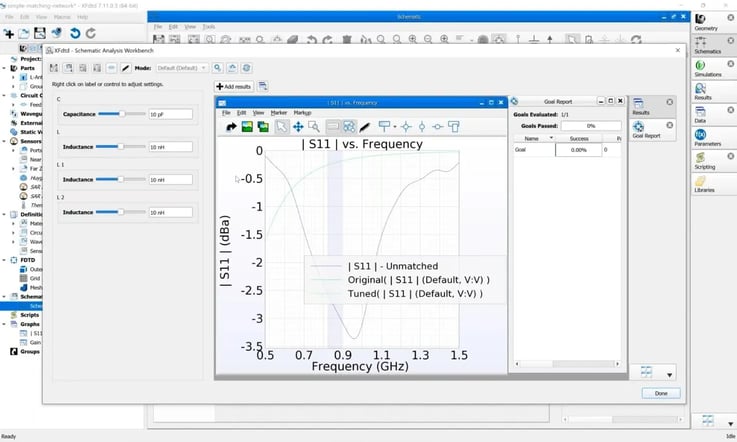 Schematic Editor Sliders