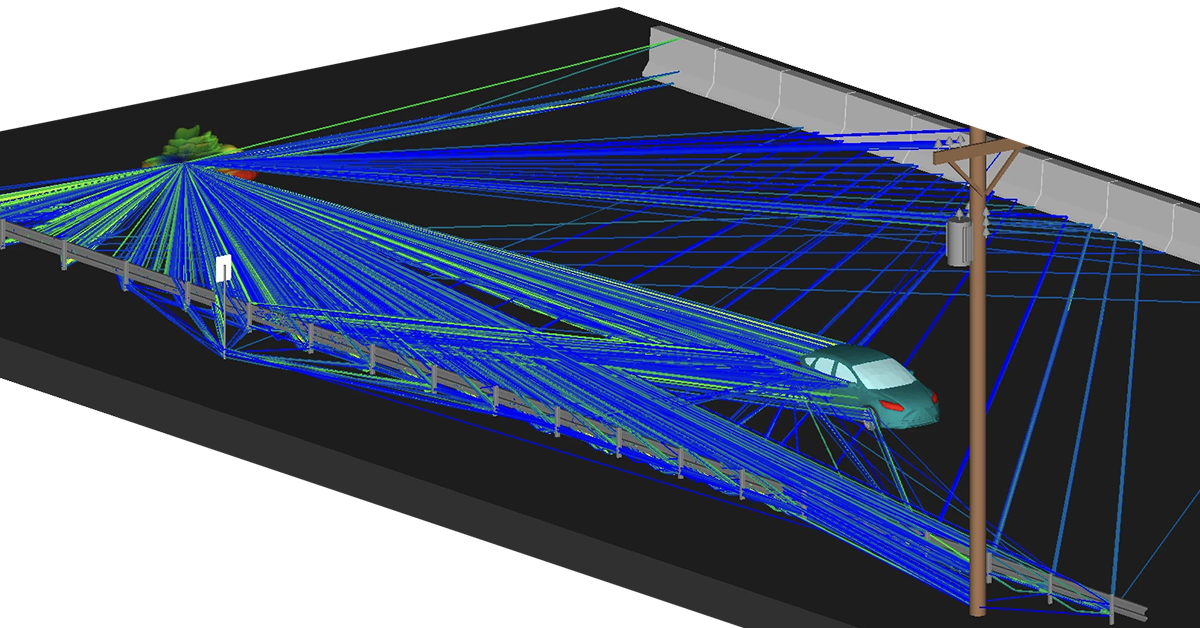 Near Field Propagation | WaveFarer® Radar Simulation Software | Remcom